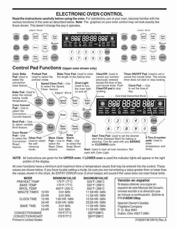 Frigidaire Oven 318200138 (0610)-page_pdf
